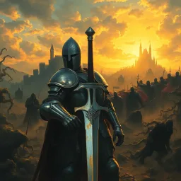 The Last Knight Standing - Text-based game