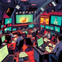 Broadcasting Chaos - Text-based game