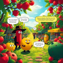 Fruitopia: The Bounty of Ruin - Text-based game