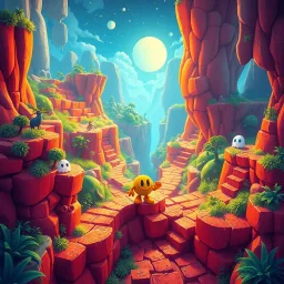 Pac-Saga: The Legend of the Constant Chomp - Text-based game