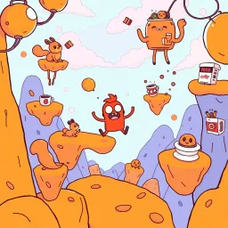 Doodle Dive: Chill Guy Chronicles - Text-based game