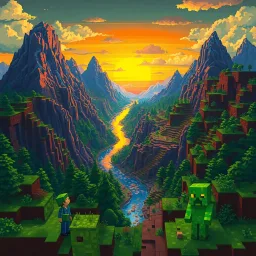Minecraft: Shattered Realms - Text-based game