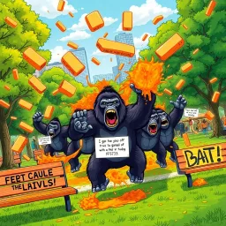 Gorilla Soap Squared - Text-based game