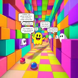 Pac-Fun Chronicles: The Maze of Manias - Text-based game