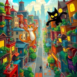 Catropolis: Leap of Faith - Text-based game