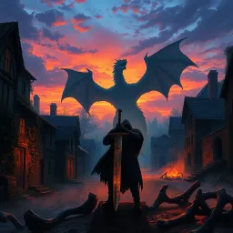 Dragon's Due - Text-based game