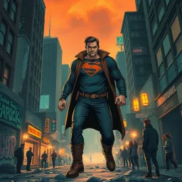Superhuman Fallout - Text-based game