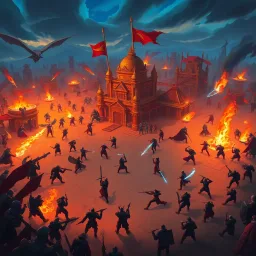 Duel of the Fortress - Text-based game
