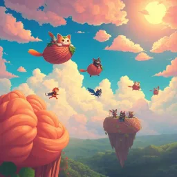 Feline Skies: The Purrfect Adventure - Text-based game
