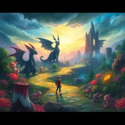 Pokémon: Odyssey of the Lost Tamer - Text-based game