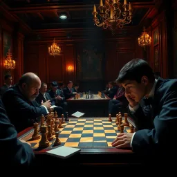 Chess: The Royal Conspiracy - Text-based game
