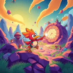 Flap to the Future - Text-based game