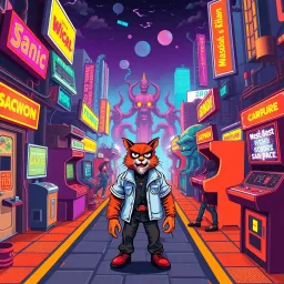 Pixel Pugilist: Turbo Showdown - Text-based game