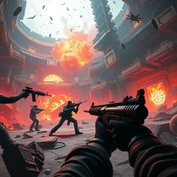 Deadshot Duel: Fivefold Fury - Text-based game