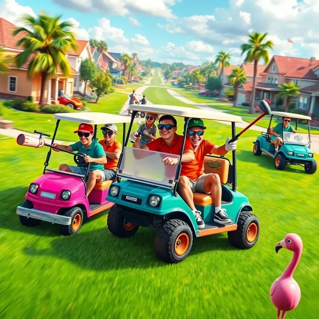 Golf Cart Gladiators