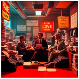 Bureaucratic Love - Text-based game