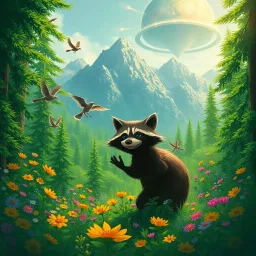 Fur and Feathers: The Great Wilderness Showdown - Text-based game