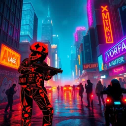 Neon Rebellion - Text-based game