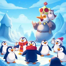 Penguinia Chronicles: Ice Capers - Text-based game