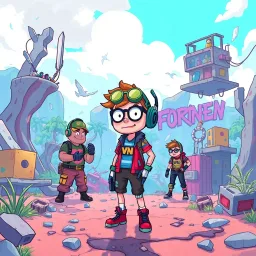 Fortnight Follies - Text-based game