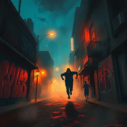 Dusk Runner: An Urban Odyssey - Text-based game