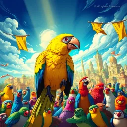 Avian Uprising - Text-based game