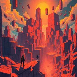 Tetris: The Shattered Reality - Text-based game