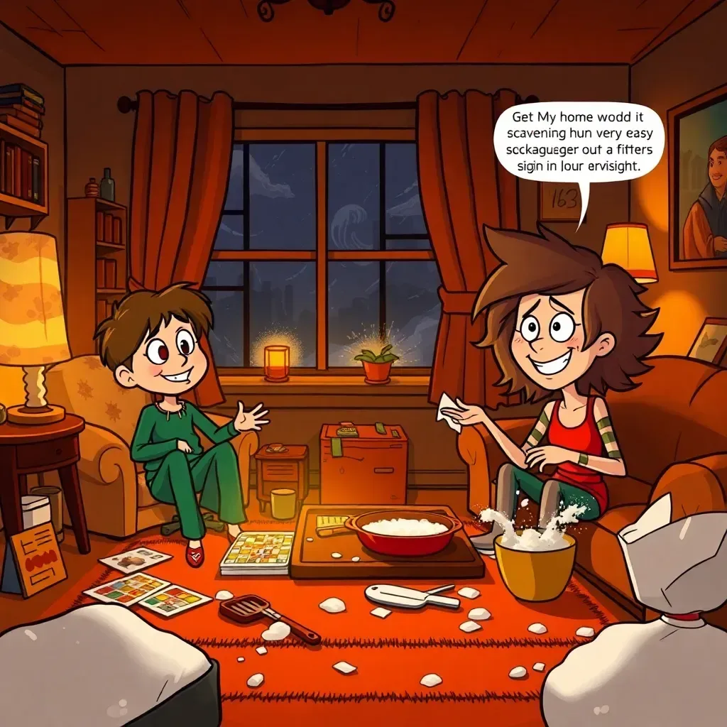 Home Alone: The Sibling Sabotage