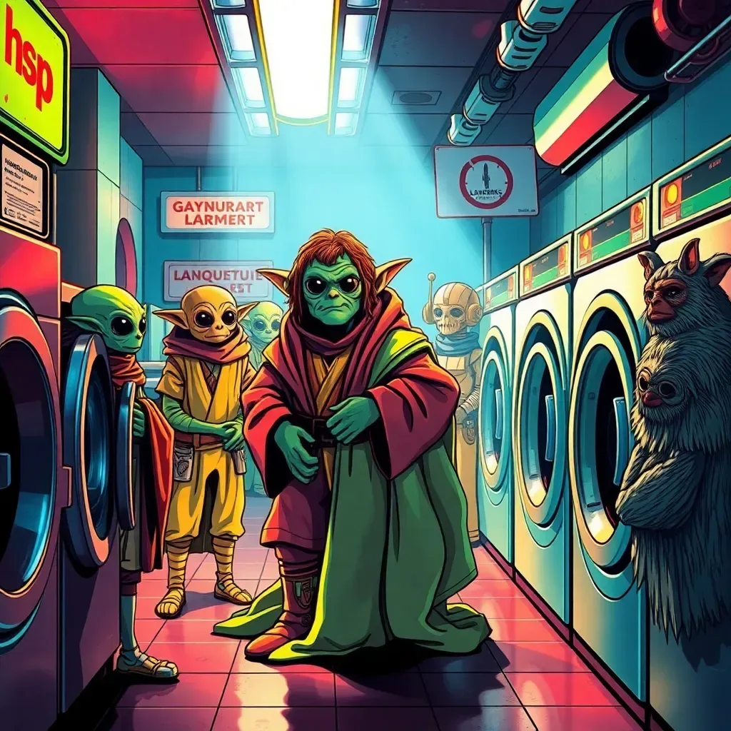 Galactic Laundry: A Star Wars Saga