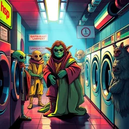 Galactic Laundry: A Star Wars Saga - Text-based game