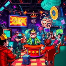 Monarch of Mischief - Text-based game
