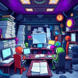 Galactic Bureaucracy - Text-based game