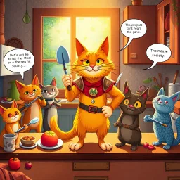 Whisker Wars: The Feline Frontier - Text-based game