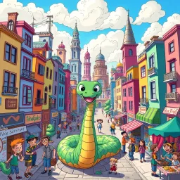 Snake in the Grass - Text-based game