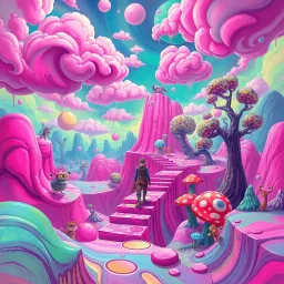 Mushroom Madness: Acidic Odyssey - Text-based game