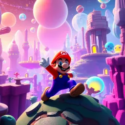 Mario's Multiverse Mayhem - Text-based game