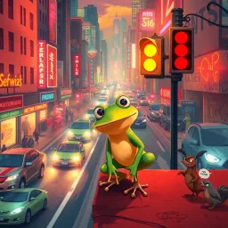 Frogger's Last Hop - Text-based game