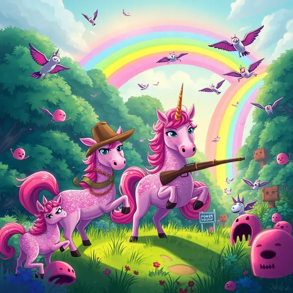 Unicorns Under Fire