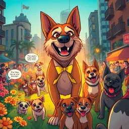 Barkle of the Beasts - Text-based game
