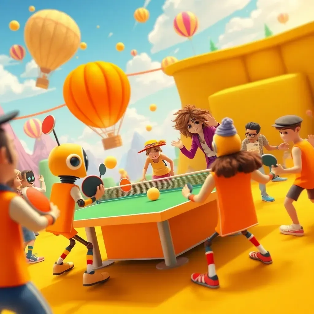 Ping Pong Pandemonium