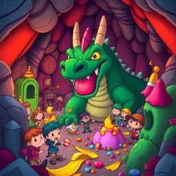 Draco's Snack Attack - Text-based game