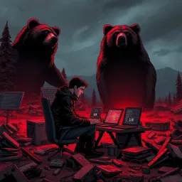 Bearpocalypse: Dev Wars - Text-based game
