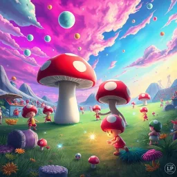 Mushroom Mayhem: The Galactic Tournament