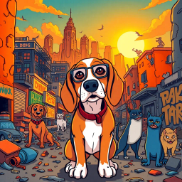 Barking Mad: The Canine Chronicles - Text-based game