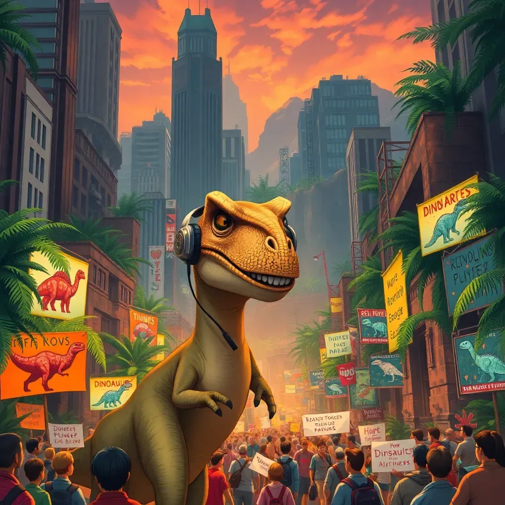 Dino Dilemmas: Prehistoric Power Struggle