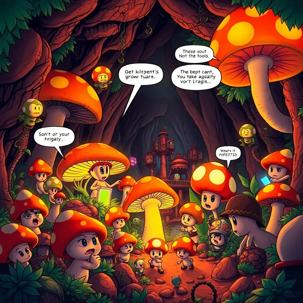 Mushroom Mayhem: The Underground Chronicles