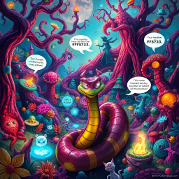 The Serpent's Conundrum - Text-based game