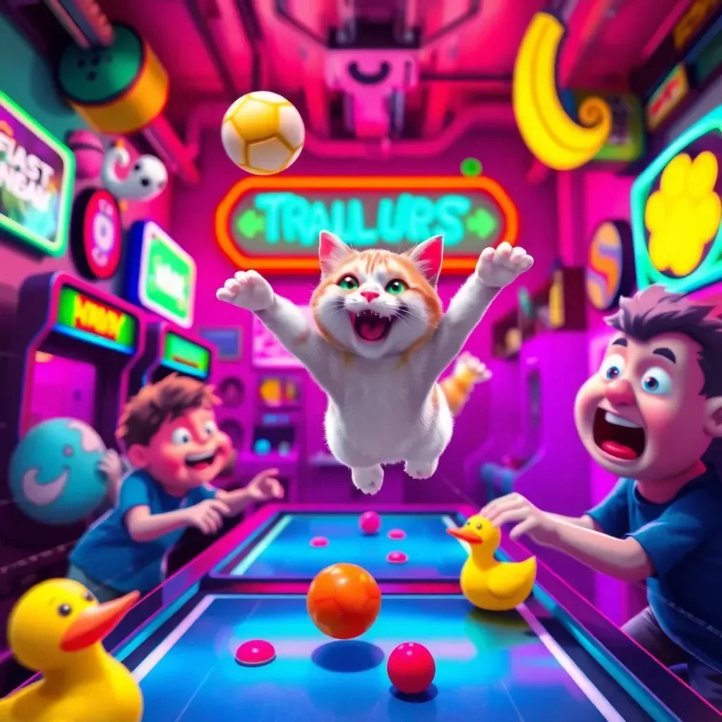 Cat Pong Chaos