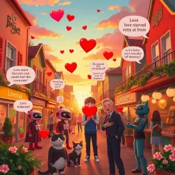 Lovestruck Revolution - Text-based game