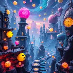 Pac-Breaking Reality - Text-based game